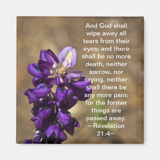 Offenbarung 21:4 magnet (Vorne)