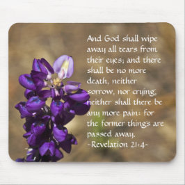 Offenbarung 21:4 mousepad