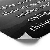 Offenbarung 21:4 poster (Ecke)