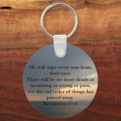 Offenbarung 21:4 schlüsselanhänger (Vorderseite)