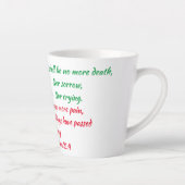 Offenbarung 21:4 Tasse (Rechts)