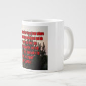 Offenbarung 2:5 WEBU-Tasse Jumbo-Tasse (Vorderseite Rechts)