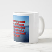 Offenbarung 3:10 WEBU Tasse (Vorderseite Rechts)