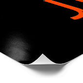 Offenbarung 3:15 Seid auf Feuer für Jesus Christli Poster (Ecke)