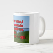 Offenbarung 3:19 WEBU Mug Jumbo-Tasse (Vorderseite Rechts)