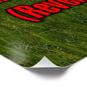Offenbarung 3:19 WEBU Poster (Ecke)