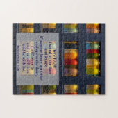 Offenbarung 3:20 Klopfen an der Tür Puzzle (Horizontal)