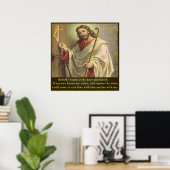 Offenbarung 3:20 Poster (Heimbüro)