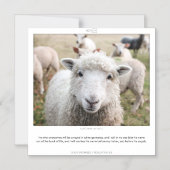 Offenbarung 3:5 GODS VERSPRECHEN SCRIPIX-Magnetkar Magneteinladung (Vorderseite)