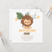 Offenbarung 5,5 Löwe von Juda Christliche Grüße Karte (Vorderseite/Rückseite Beispiel)