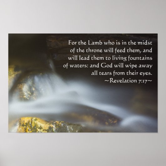 Offenbarung 7:17 poster (Vorne)