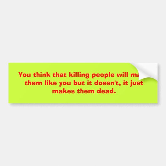 Offenbarung Autoaufkleber (Vorne)