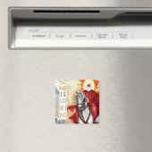 Offenbarung Die zweite kommende Armageddon-Apokaly Magnet (In Situ (Geschirrspüler))