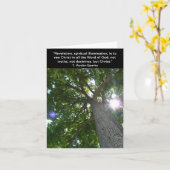 Offenbarung... Mitteilungskarte (Gelbe Blume)