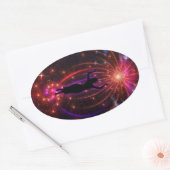 Offenbarung Ovaler Aufkleber (Umschlag)