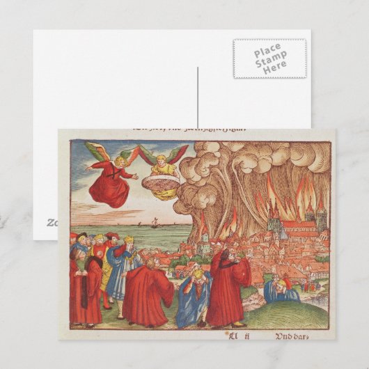 Offenbarung Postkarte (Vorne/Hinten)