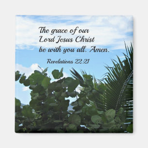 Offenbarungen 22:21 magnet