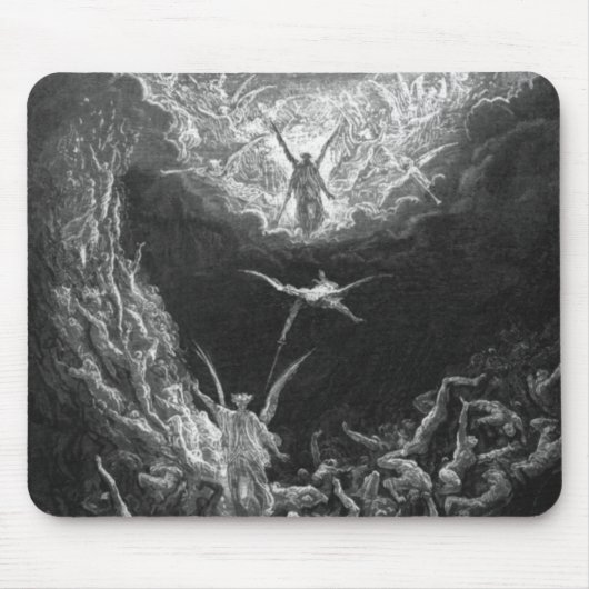 Offenbarungen - Gustave Dore Mousepad (Vorne)