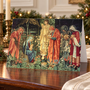 Offenbarungs-Fest von drei Königen Nativity Feiertagskarte