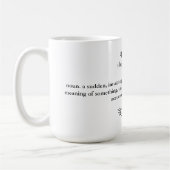 Offenbarungs-Tasse Kaffeetasse (Links)