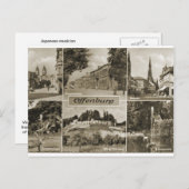 Offenburg, Deutschland 1920er Postkarte (Vorne/Hinten)