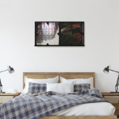 Offene Arbeit über die Open Red 16 Leinwand Fotomo (Insitu (Schlafzimmer))