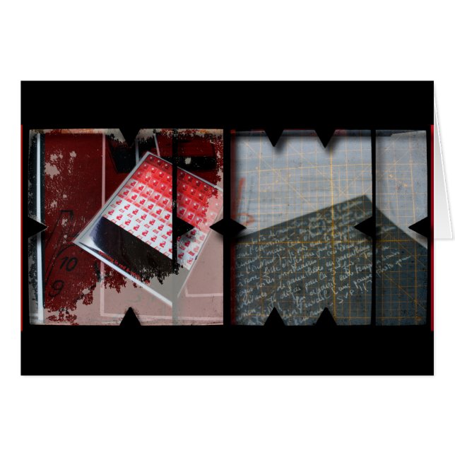 Offene Arbeit über die Open Red 9 Fotomontage (Vorderseite (Horizontal))