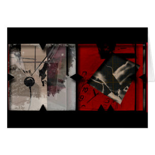 Offene Arbeit über Open Red 12 Fotomontage