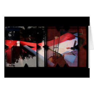 Offene Arbeit über Open Red 17 Fotomontage