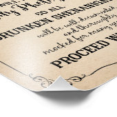 OFFENE Bar FÜR DAS ZEICHEN VON WEDEN ODER PARTY Fotodruck (Ecke)