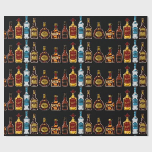 Offene Bar Geschenkpapier (Flach)