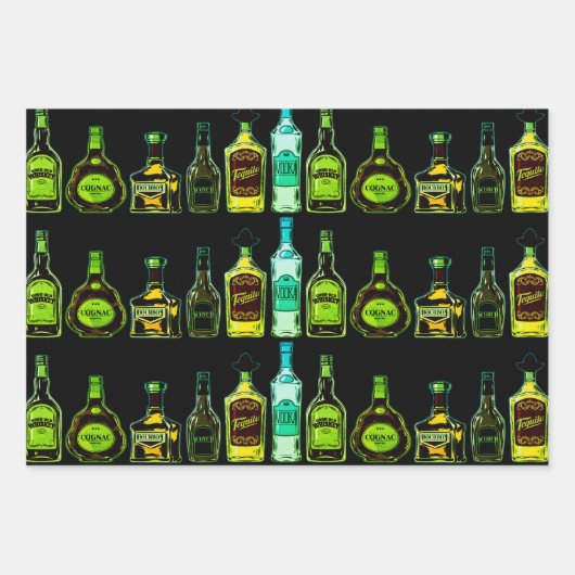 Offene Bar Geschenkpapier Set (Vorderseite 3)