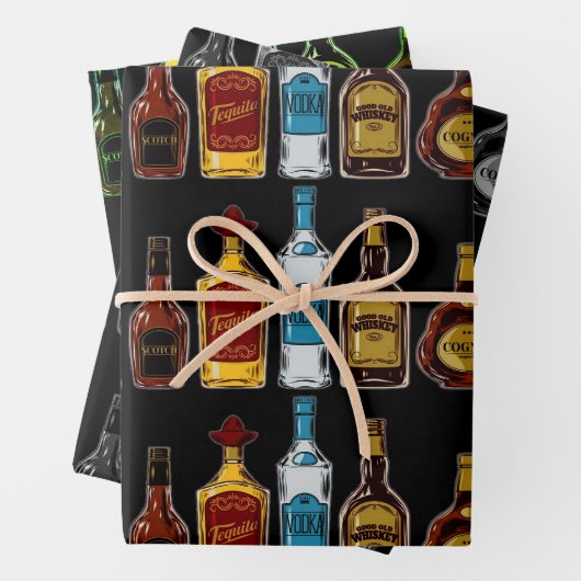 Offene Bar Geschenkpapier Set (Beispiel)