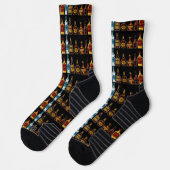 Offene Bar Socken (Links)