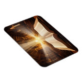 Offene Bibel Lichtstrahlen Magnet (Rechte Seite)