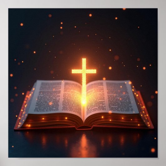 Offene Bibel Poster (Vorne)