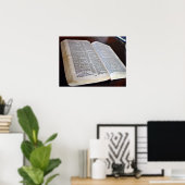 Offene Bibel Poster (Heimbüro)