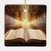 Offene Bibellichter Keramikornament (Rückseite)