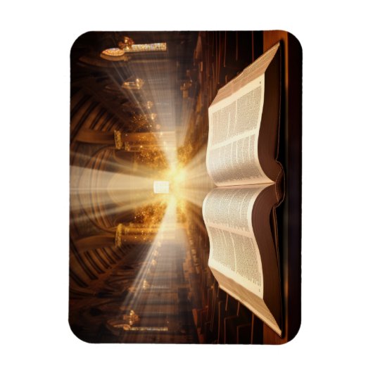 Offene Bibellichter Magnet (Vertikal)