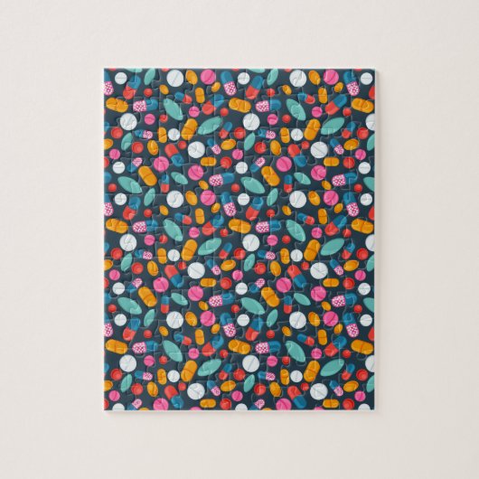 "Offene breite!" Puzzle des Pillendruckes (Vertikal)