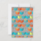 Offene Bücher Dankeskarte (Rückseite)