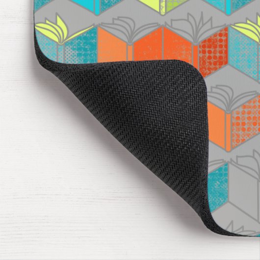 Offene Bücher Mousepad (Ecke)