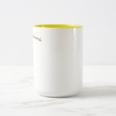 Offene Bücher Zweifarbige Tasse (Mittel)