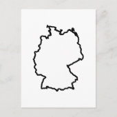 OFFENE DEUTSCHE KONTUR POSTKARTE (Vorderseite)