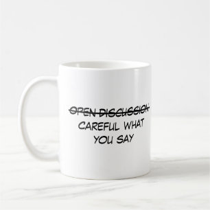 Offene Diskussion Kaffeetasse