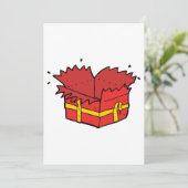 Offene Gegenwart Einladung (Stehend Vorderseite)