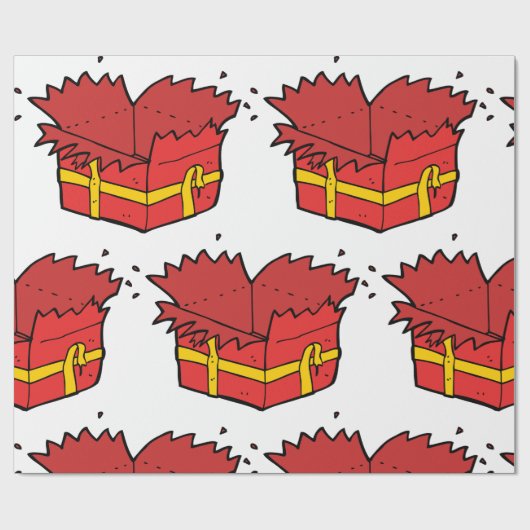 Offene Gegenwart Geschenkpapier (Flach)