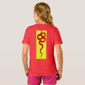 Offene Glasringe T-Shirt (Schwarz voll)