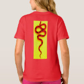 Offene Glasringe T-Shirt (Rückseite)