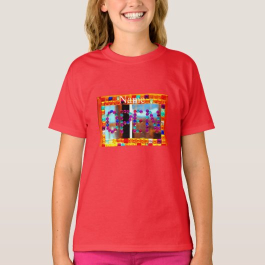 Offene Glasringe T-Shirt (Vorderseite)